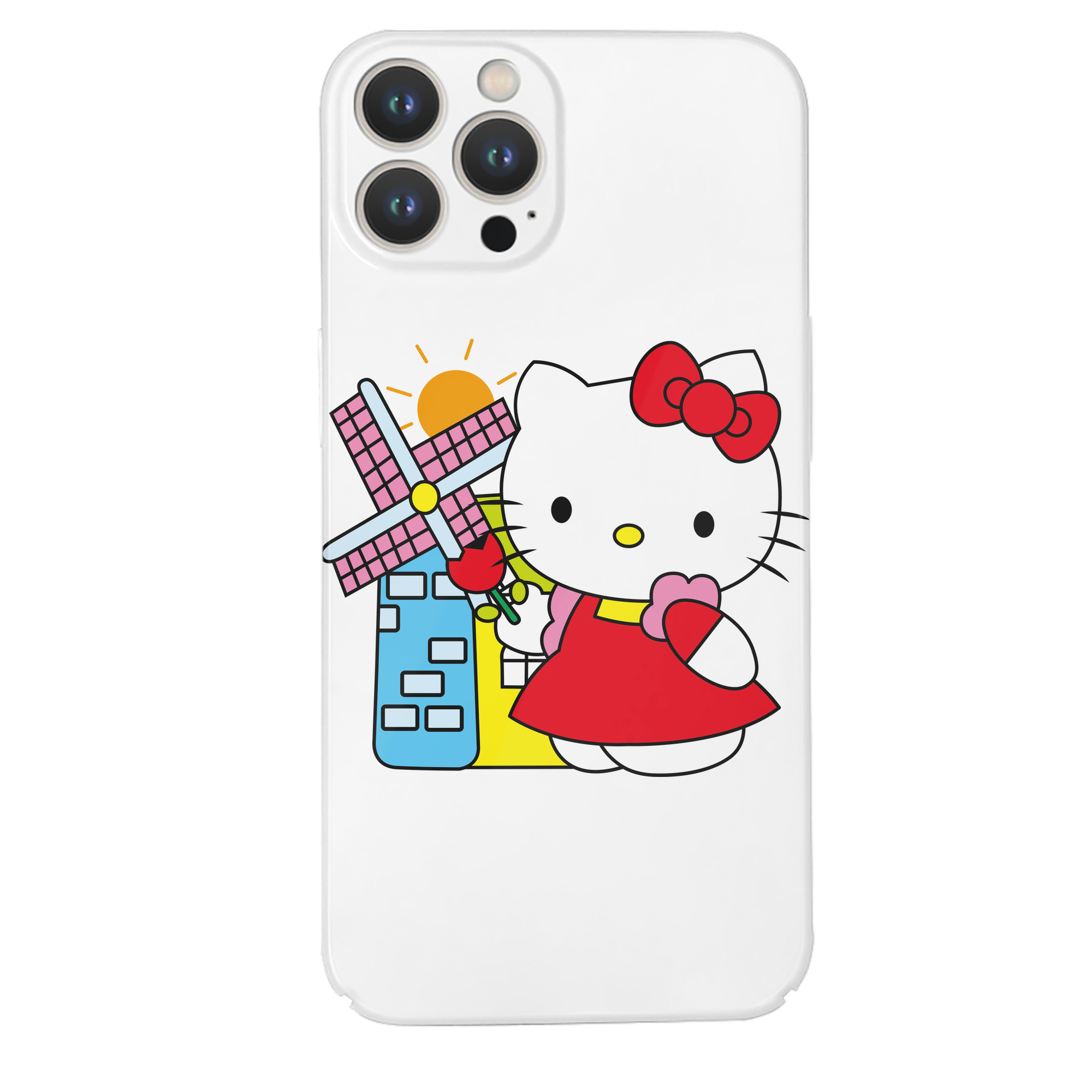 （画像用） Hello Kitty ハローキティ 【iPhone 14シリーズ対応】ハードケース